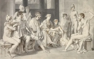 Odysseus Hos Alkinoos Beretter Om Sit Liv