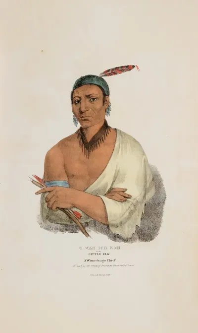 O‑wan Ich Koh Or The Little Elk A Winnebago Chief