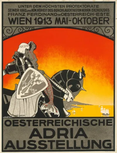 Oesterreichische Adria Ausstellung Wien 1913 Mai Oktober