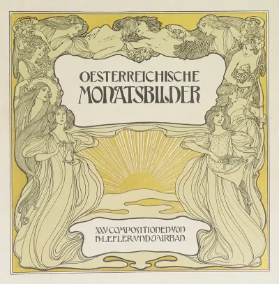 Oesterreichische Monatsbilder Pl 01