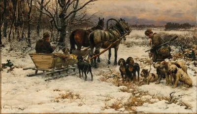Off To The Winter Hunt