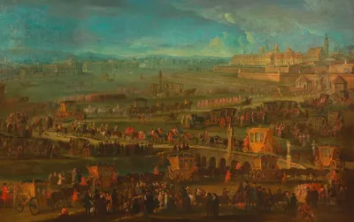 Offentlicher Einzug Des Franzosischen Botschafters Marquis De Mirepoix In Wien Am 12 Oktober 1738 2