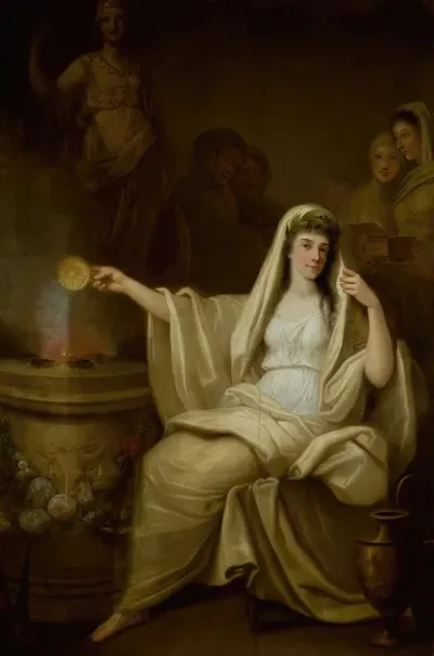 Offering Of A Vestal