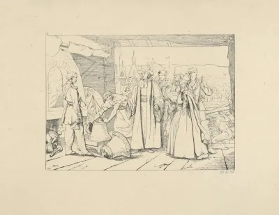 Offering Of Bells To Be Cast Into Cannon
