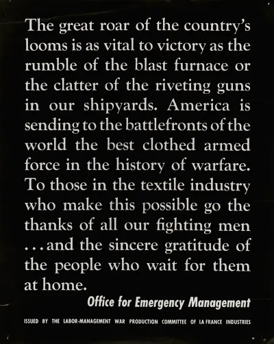 Office For Emergency Management Poster