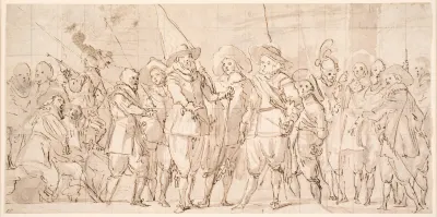 Officers And Other Civic Guardsmen Of The Iiird District Of Amsterdam Under The Command Of Captain Allaert Cloeck And Lieutenant Lucas Jacobsz Rotgans