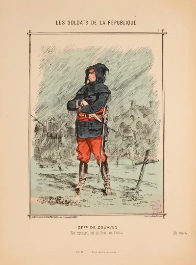 Officier De Zouaves