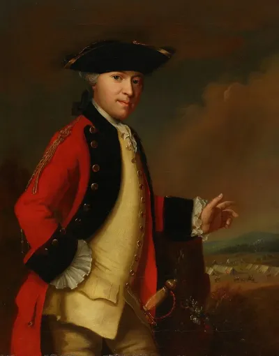 Offizier Des Berner Regiments Von Erlach