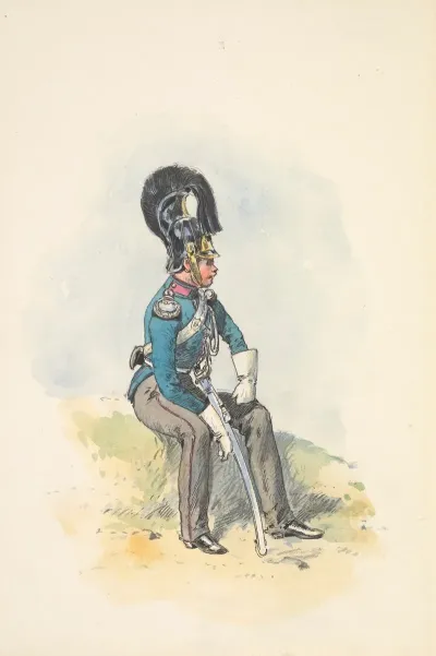 Oficer Zandarmow 1827 1830