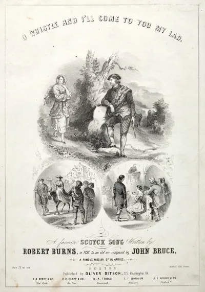 Oh Whistle And Ill Come To You My Lad Sheet Music Cover