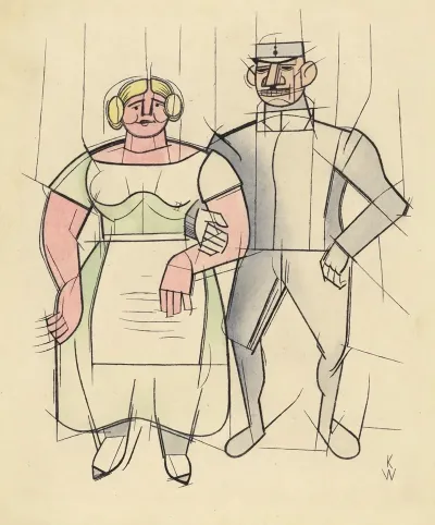 Ohne Titel Frau Und Mann 2