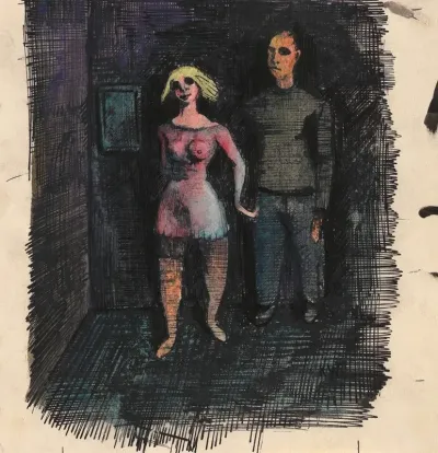 Ohne Titel Frau Und Mann