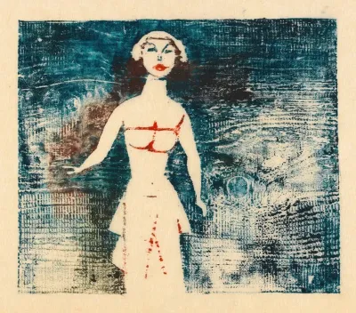 Ohne Titel Frauenfigur 4
