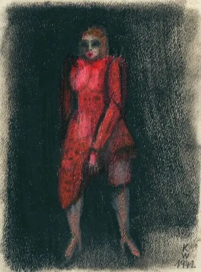Ohne Titel Frauenfigur 5