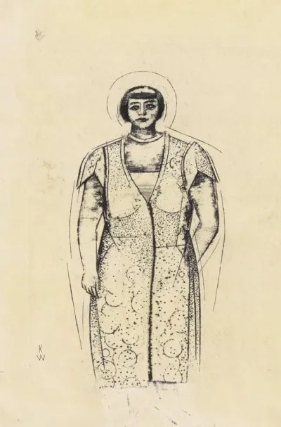Ohne Titel Frauenfigur Ii 2