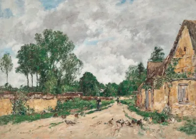 Oiseme Route De Village