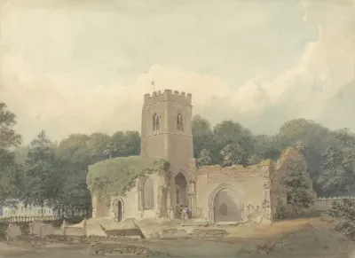 Old Church Of St Lawrence Ayot St Lawrence Hertfordshire