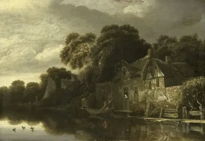 Old Cottage On The Water
