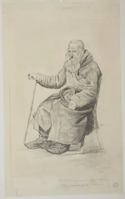 Old Elderly Man From Warsaw