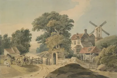 Old English Toll Gate