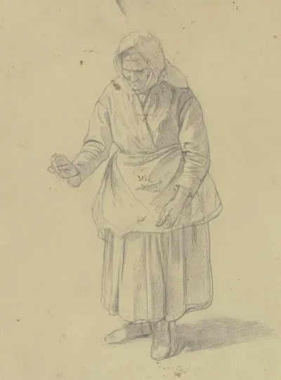 Old Farmer Woman