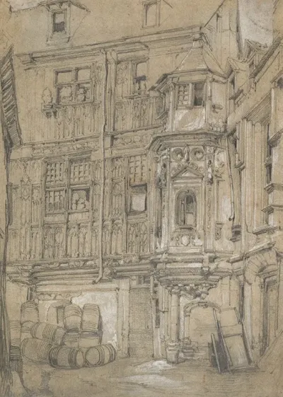 Old House In Rouen 2