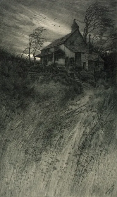 Old House In Wind