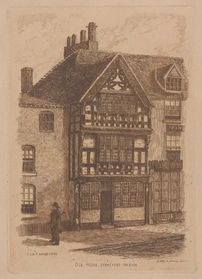 Old House Stratford On Avon