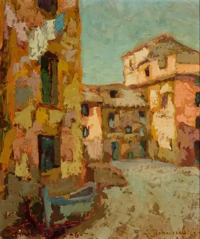 Old Houses In Boccadasse