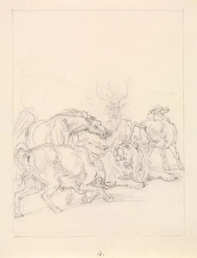 Old Lion Insulted