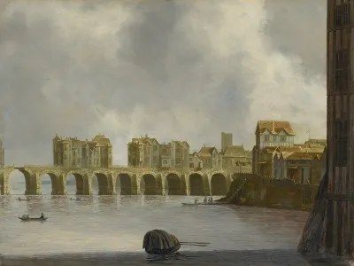 Old London Bridge Viewed From The South