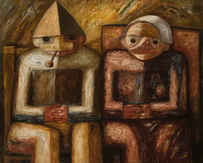 Old Man And Old Woman