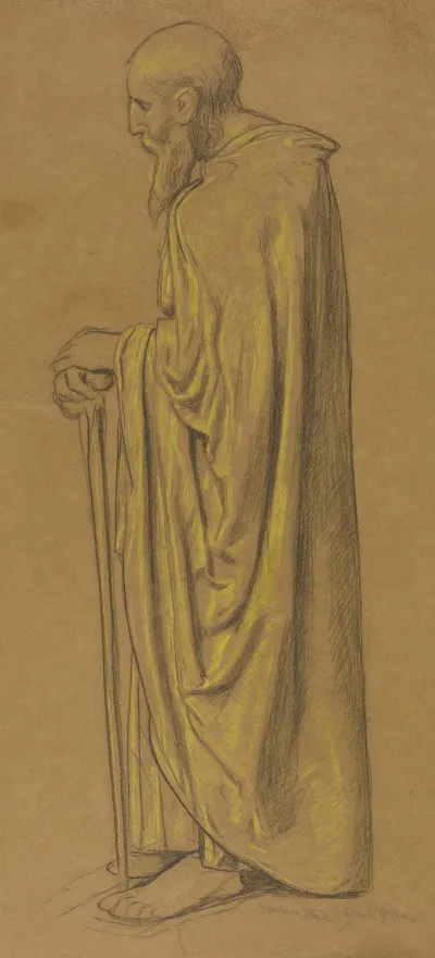 Old Man In Long Robe