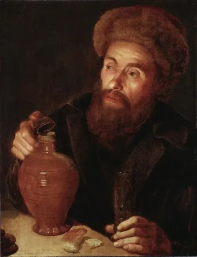 Old Man With A Jug
