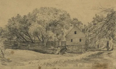 Old Mill Near Warrenton Aug 2 1863