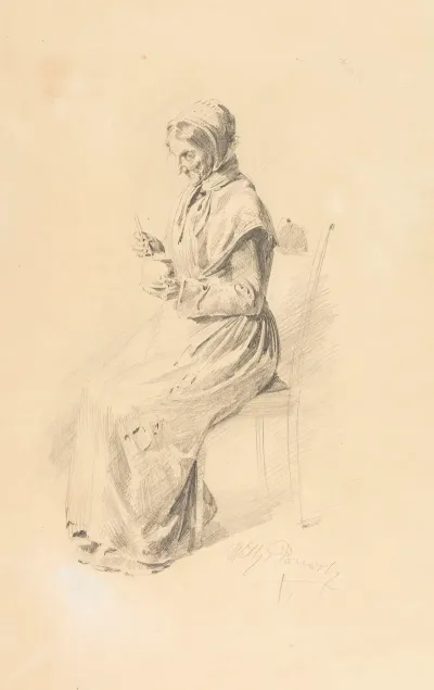 Old Peasant Woman 3