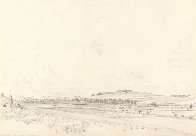 Old Sarum At Noon
