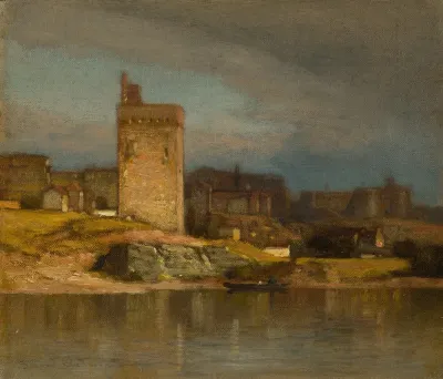 Old Tower At Avignon