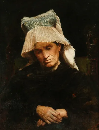 Old Woman In A Cap