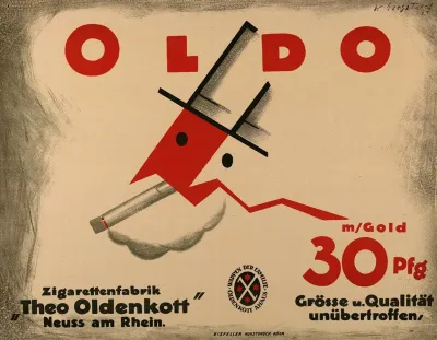 Oldo Zigarettenfabrik Theo Oldenkott Neuss Am Rhein