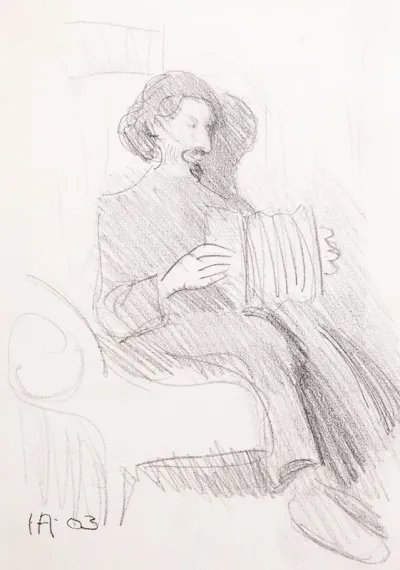 Ole Kruse Playing The Accordion