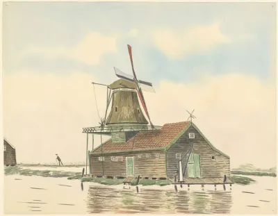 Oliemolen De Kat Aan De Kalverringdijk 2
