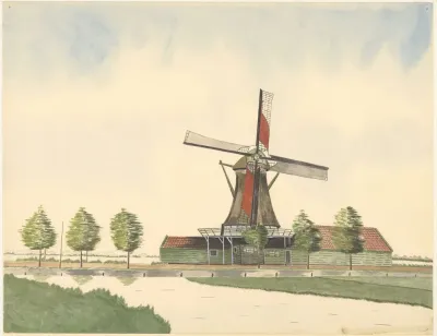 Oliemolen De Koperslager Aan De Zaandijkerweg