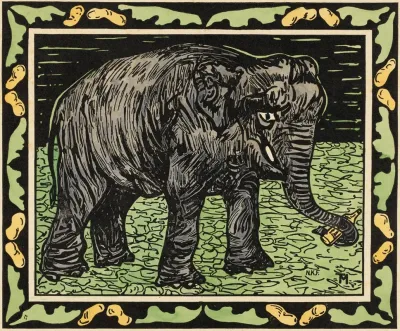 Olifant Met Fles