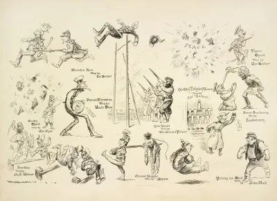 Olympic Games In The New Berlin Stadium
