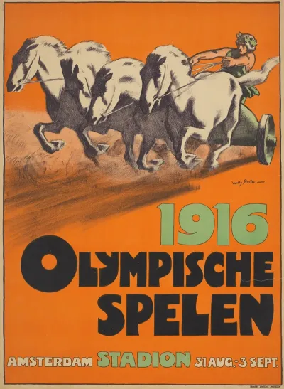 Olympische Spelen 1916 Amsterdam Stadion 31 Aug 3 Sept