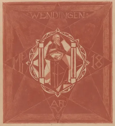 Omslagontwerp Voor Wendingen 1918
