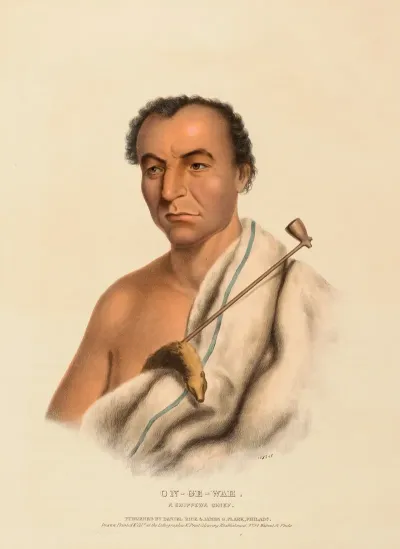 On Ge Wae A Chippewa Chief