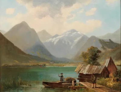 On Lake Achensee Tyrol