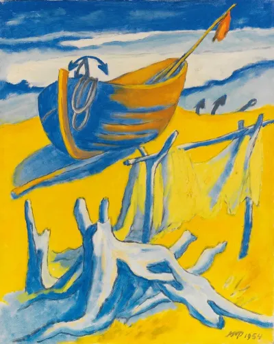 On The Baltic Sea Beach